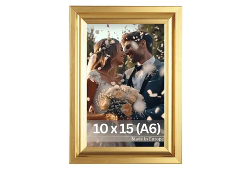 Victor (Zenith) Bilderrahmen Renoir, Bilderrahmen 10x15 cm Gold A6, Bilderrahmen Modern