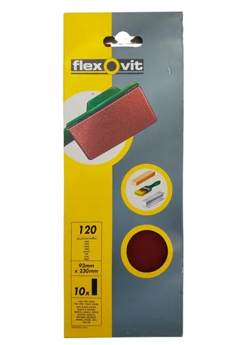 STK Schleifpapier für Schwingschleifer Körnung 120 93mm x 230mm schleifen 10