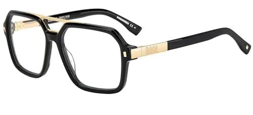 DSQUARED2 Herrenbrille D2 0035 in Schwarzgold von Dsquared2