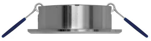 Mobilux Deckeneinbaustrahler IP65 alu gebürstet – Flexibel für NV/HV oder LED