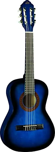 Eko GITARREN - CS-2 BLUE BURST Studio Series Klassische Gitarre, 1/2 Mensur, Blue Burst