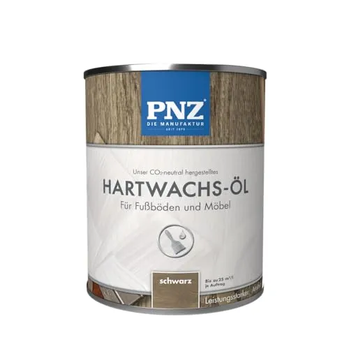 PNZ Hartwachs-Öl farbig (schwarz) 0,75 l