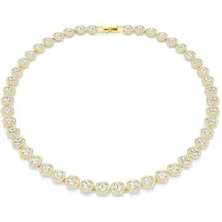 Swarovski Una Angelic Tennis Halskette in gold von Swarovski
