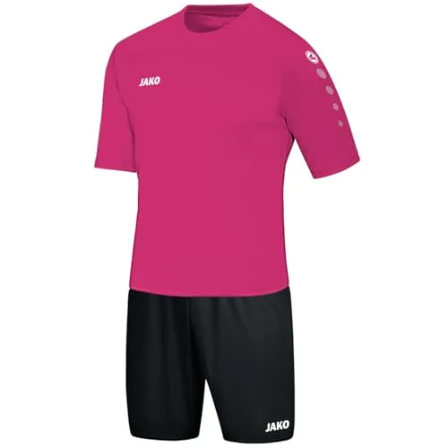 JAKO Kinder Trikotset Brasil C4292-170 128 - Bequemes Trikotset für Kinder bestehend aus atmungsaktivem Trikot und Shorts mit elastischem Bund. Ideal für den Sport und Freizeitaktivitäten.