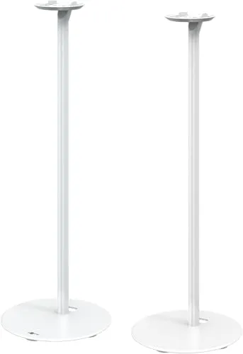 Lautsprecherständer Modern Era 1 Base, weiß - 2 Stück - TV-Ständer & -Wandhalterungen, ideal für Lautsprecher bis 3 kg, sorgt für optimalen Klang und elegante Präsentation in jedem Raum.