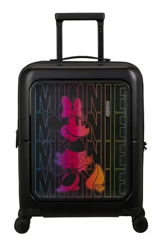 American Tourister Dashpop Disney - Spinner S, Erweiterbares Handgepäck 55 cm - Handgepäck für 2 Tage: 55 cm, 41/47 L, personalisierbar mit Stickern. Robust und erweiterbar, plus integriertes TSA-Schloss für Sicherheit. Umweltfreundliches Innenfutter aus recyceltem PET.