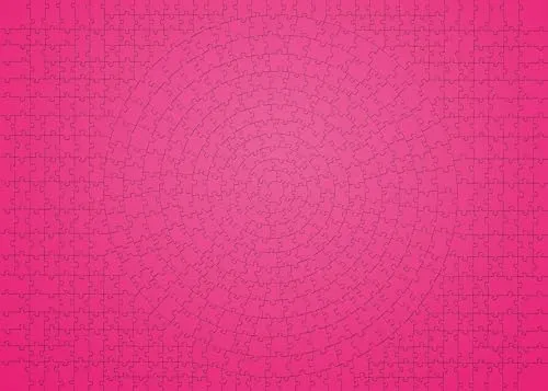 Ravensburger Krypt Puzzle Pink 12000104 - mit 654 Teilen, Schweres Puzzle für Erwachsene und Kinder ab 14 Jahren - Puzzeln ohne Bild, nur nach Form der Puzzleteile