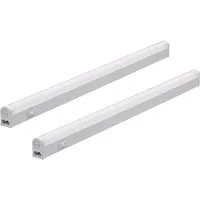 Oktaplex lighting 2x Unterbauleuchte Küche LED | Riga 9W | Warmweiß 3000K