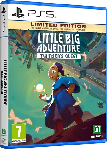 Little Big Adventure Twinsen's Quest Limited Edition PS5 - Action & Abenteuer Spiel für PS5, Limited Edition mit einzigartigen Sammlerstücken und aufregendem Gameplay, ideal für Fans der Serie.