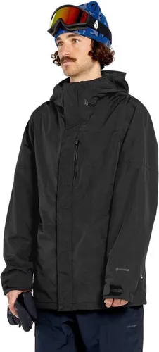 Volcom L Insulated Gore-tex Jacke Schwarz M Mann Schwarz M