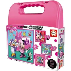 Puzzle Minnie Educa 17638 - Klassisches Puzzle mit 12-16-20-25 Teilen, ideal für Kinder ab 3 Jahren und fördert spielerisch die Entwicklung