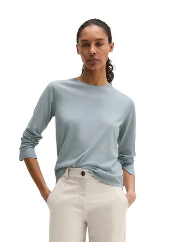Marc O'Polo Langarmshirt aus TENCEL™ Lyocell-Baumwolle-Mix