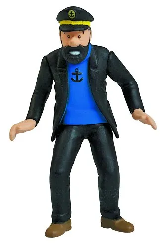 Moulinsart Tintin: Captain Haddock PVC-Figur, 9 cm