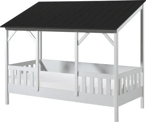 Hausbett >HAUSBETT< in Weiß-Schwarz