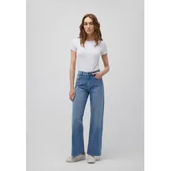 Mavi Loose-fit-Jeans MALIBU - Bequeme Mid Waist Jeans in Hellblau - Stylische Jeans im Loose-fit Design, ideal für lässige Outfits. Hergestellt aus 99% Baumwolle für hohen Tragekomfort.