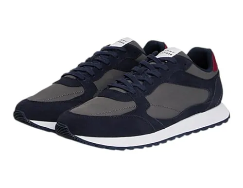 Tommy Hilfiger Sneaker New Runner Eva Mix (Wildleder) navyblau Herren, Größe Euro (US): 46