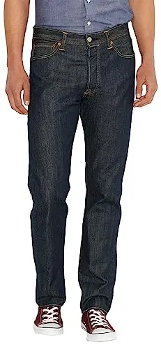 Levi's Herren 501® Original Fit Jeans - Klassische Jeans im Originaldesign seit 1873, mit gerader Passform und nachhaltiger Baumwolle durch die Better Cotton Initiative.