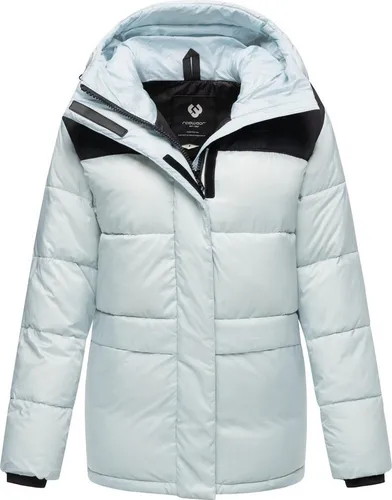 Ragwear Anorak Wikesh stylische Winter Steppjacke mit Colourblocking