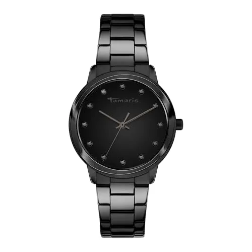 Tamaris Quarzuhr in Schwarz von Tamaris
