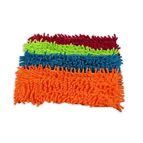 Fach Set Mikrofaser Wischmop Ersatzbezug Microfaser Bodenwischer Wischtücher Lappen 4