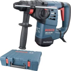 Bosch Bohrhammer GBH 3-28 DRE Professional - 800 W, 3,1 Joule Schlagkraft, vielseitig zum Bohren, Hammerbohren und Meißeln im praktischen Werkzeugkoffer