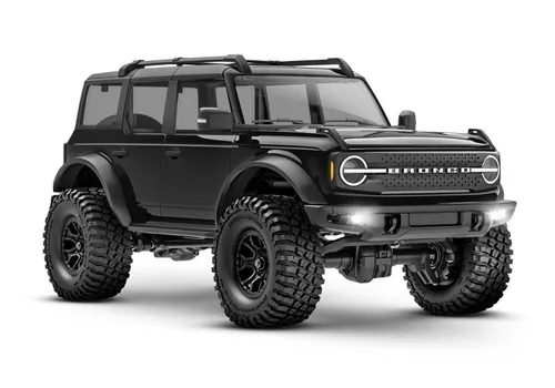 Traxxas Crawler Ford Bronco 4x4 TRX-4m schwarz RTR 1:18 - RC Auto Crawler im Maßstab 1:18, inklusive Akku und Lader, ideal für Offroad-Abenteuer und vielseitige Einsatzmöglichkeiten.