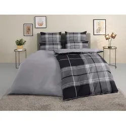 TOM TAILOR HOME Wendebettwäsche Eric in grau von Tom Tailor