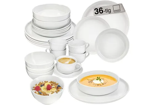 Geschirrsets Weiß von Sänger