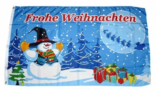 Flagge / Fahne Weihnachten Geschenke Hissflagge 90 x 150 cm