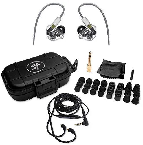 Mackie MP-320 Kopfhörer mit passiver Geräuschunterdrückung - Kabelgebundene und kabellose Kopfhörer mit passiver Geräuschunterdrückung für ungestörten Musikgenuss. Ideal für unterwegs und im professionellen Einsatz.