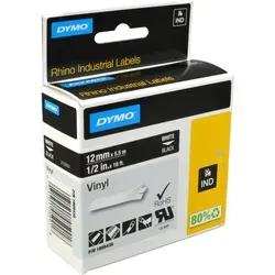 DYMO 1805435 Schriftband Vinyl 12mm x 5,5m von DYMO