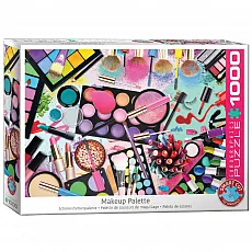 eurographics Puzzle - Schminkfarbenpalette - 1000 Teile 301112