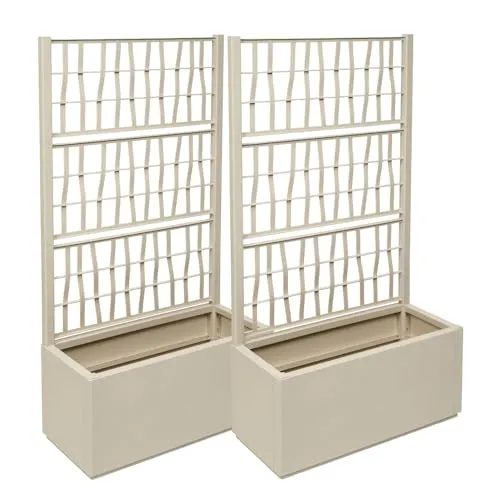 Kreher XL Rankgitter mit Pflanzkasten von Kreher