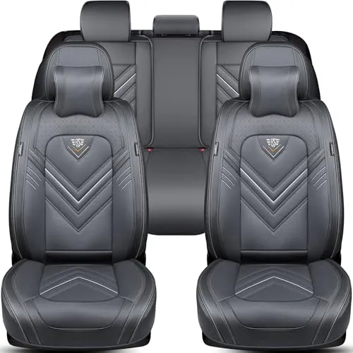 BREMER SITZBEZÜGE Autositzbezug für Opel Adam (2013-2019) - Komplettset für vordere Sitze und Rückbank in Grau, bietet hohen Komfort durch 3-Lagen-System und schützt Ihre Sitze vor Abnutzung und Schmutz.