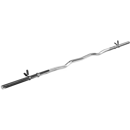 Sporttrend 24® SZ Langhantel 182cm mit Federklammer - Langhantelstange für Fitness, ideal für effektives Krafttraining und Gewichtheben, aus robustem Stahl gefertigt.