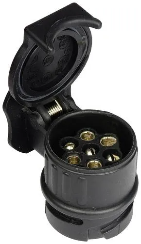 HP Autozubehör 28647 Anhänger Adapter [Stecker 7polig - Steckdose 13polig] Kunststoff