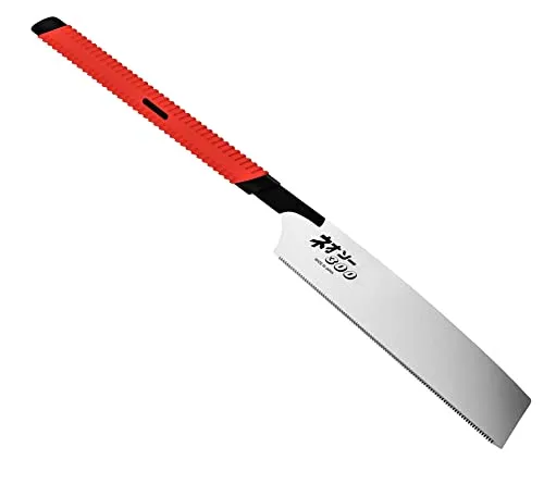 FAMEX Japansäge 5545 - PROFESSIONAL 30 cm - Professionelle Japansäge für grobe und schnelle Schnitte in weichem Holz, mit rutschfestem Griff und hochwertigem Karbonstahl-Sägeblatt für präzise Ergebnisse.