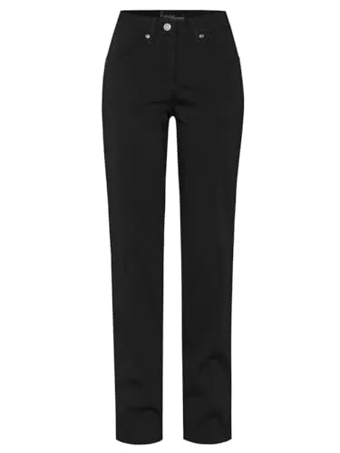 TONI Damen 5-Pocket-Hose »Honey« aus farbbeständiger Baumwolle 40K Black | 089