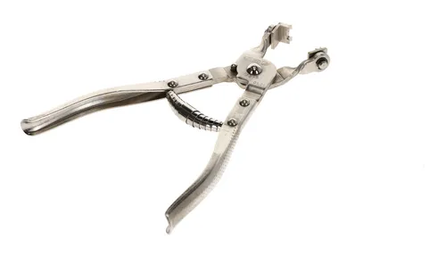 GEDORE Schlauchklemmenzange für Federbandschellen, drehbar - Federzwingen für VAG-Fahrzeuge, drehbare Aufnahme ermöglicht einfache Montage an engen Stellen ohne Beschädigung der Schellen.