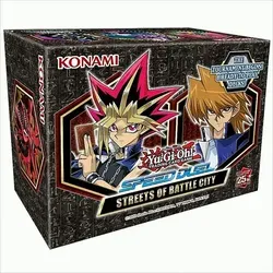 Yu-Gi-Oh! Speed Duel Streets of Battle City Box DE - 228 Karten, inkl. 8 spielbereite Decks und exklusive Skill-Karten für spannende Duelle
