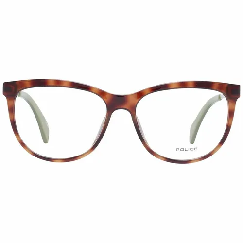 Police Brille VPL625 09AJ 53 Damen Braun von Police