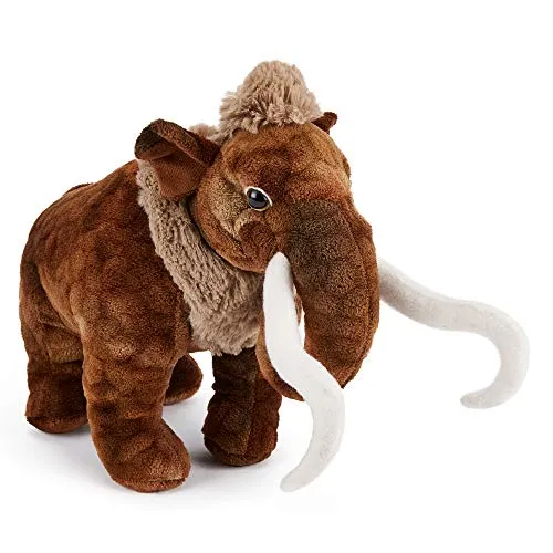 Zappi Co Plüsch Kinder Kuscheltier Weiches Kuschel Plüschtier - Teil der Safari-Tiere-Kollektion, Perfekt für Kinder(30cm)(Wolliges Mammut)