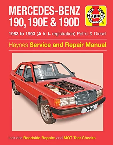 Mercedes-Benz 190 Service And Repair Manual - Umfassendes Handbuch für die DIY-Reparatur, über 700 Bilder und Diagramme zur Unterstützung bei der Problemdiagnose und -lösung.
