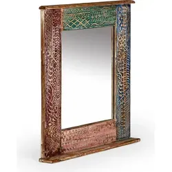 Bad Spiegel Blue Lagoon 70x80 in blau von Woodkings