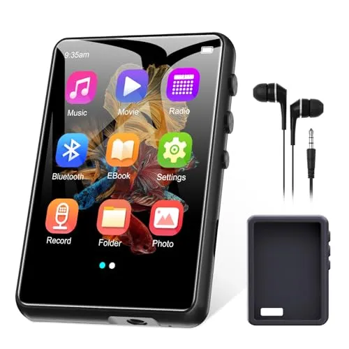 ZAQE 64GB MP3 Player Bluetooth 5.3 mit 2.4