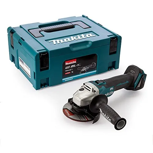 Makita DGA 504 ZJ Akku Winkelschleifer 18V 125mm - Schleifmaschinen: Leistungsstarker, bürstenloser Akku-Winkelschleifer für kabellosen Einsatz, ideal für präzise Schleif- und Schneidarbeiten.