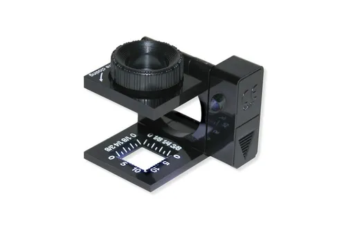 Carson Optical Lupe Fadenzähler 10x - Präzise Detailansicht - Praktische Lupe mit 10-facher Vergrößerung, ideal für feine Arbeiten. Kompakt und handlich für den täglichen Einsatz in der Hobby- und Handwerkswelt.