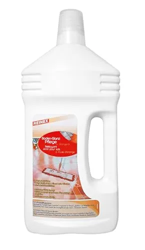 BODEN-GLANZPFLEGE mit Orangenöl 1L Bodenpflege Glanzpflege Bodenglanzpflege Bodenreiniger Laminatreiniger Korkreiniger Boden Pflege 90