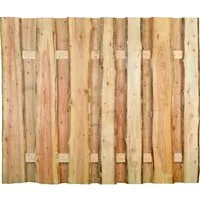T & J Zaunelement Lärche Jütland-Serie 180 cm x 150 cm