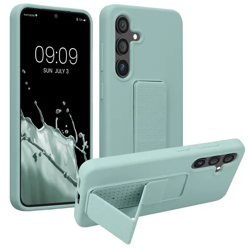 Hülle für Samsung Galaxy S24 Hülle Silikon Case Handy Cover Fingerhalter